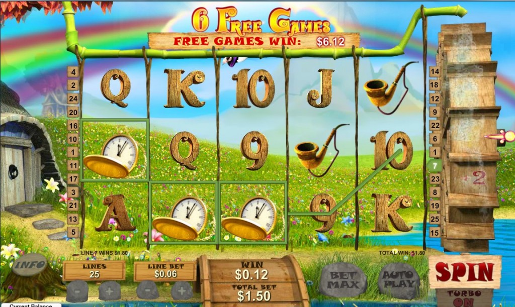 fortune hill slot reel view