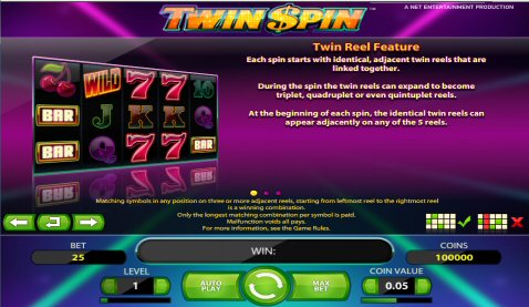 twin spin slot 