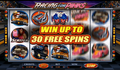 racing for pinks slot free spins