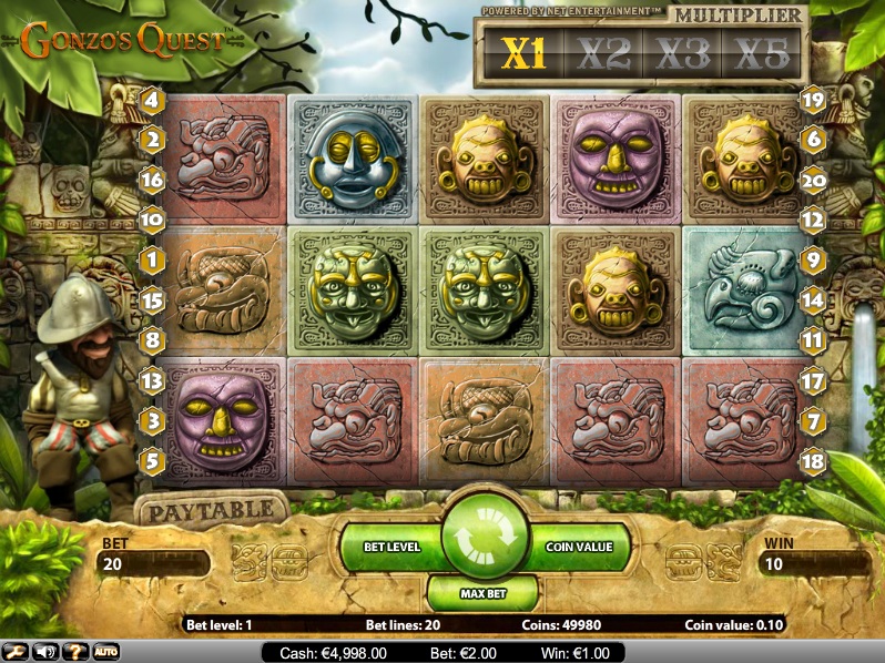 gonzo's quest slot bonus gonzo's quest slot machine