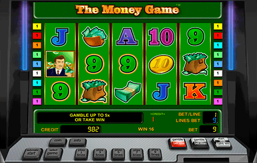 the money game slot from novomatic