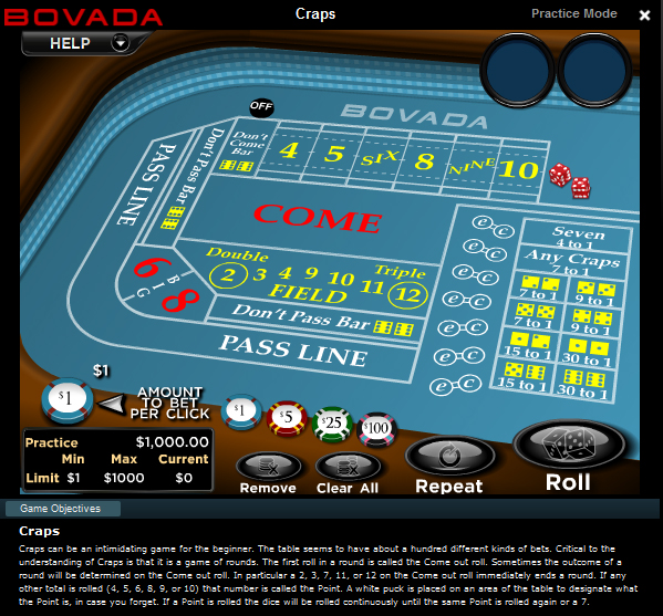 Bovada.Deuces Wiled Practice Play