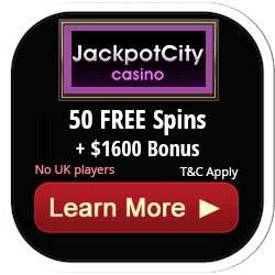 JackpotCity Free Spins