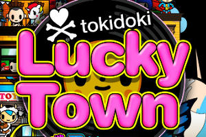 tokidoki-lucky-town-slot-logo